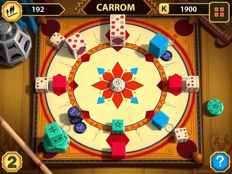 Premium Carrom Titan Gameplay Screenshot
